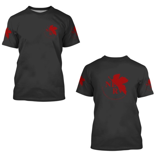 Discover DEADicated Design NEON GENESISss Evangelion nervss Logo 3D T Shirts