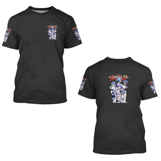 Discover Rei Ayanami Evangelion 3D T Shirts