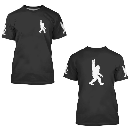 Discover Funny bigfootss Rock and Roll for Sasquatch Believers 3D T Shirts