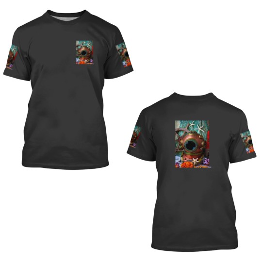 Discover Old Vintagess Divingss Helmet 3D T Shirts