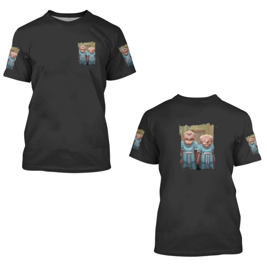 Discover Muppet Maniac Statler amp Waldorf as the Grady Twins 3D T Shirts