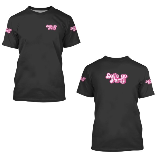 Discover Lets go party 3D T Shirts