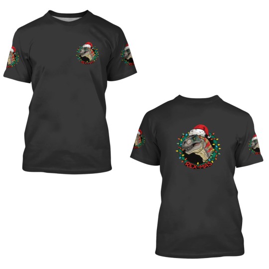 Discover Rexmas Christmas 3D T Shirts
