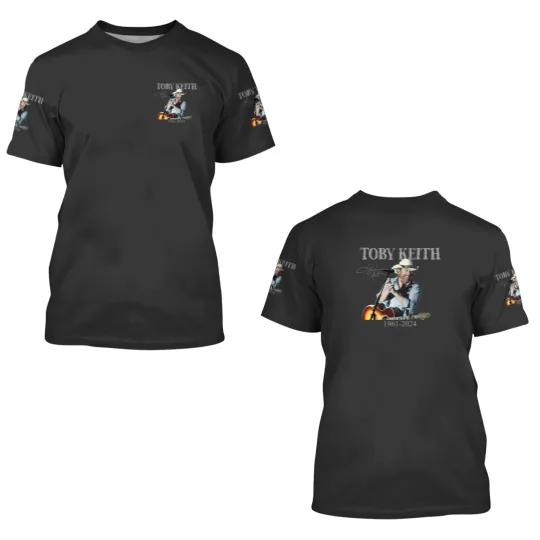 Discover Toby Keith Singer 3D T Shirts