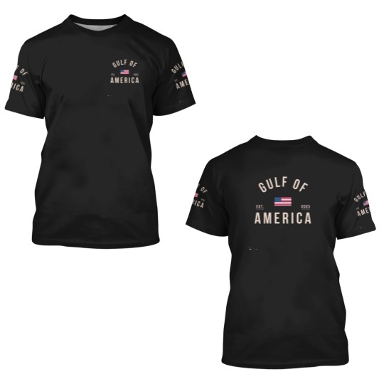 Discover Gulf of America 3D T Shirts,  Unisex Patriotic 3D T Shirts, United States of America 3D T Shirts
