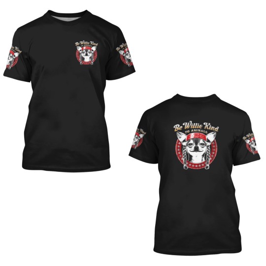 Discover Nelson Be Willie Kind to Animals 3D T Shirts 3D T Shirts