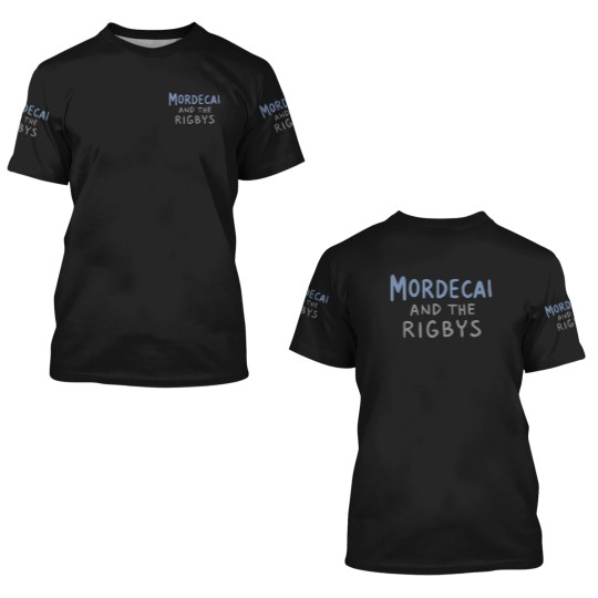 Discover Mordecai and the Rigbys Ringer 3D T Shirts, The Regular Show 3D T Shirts, Unisex Ringer 3D T Shirts
