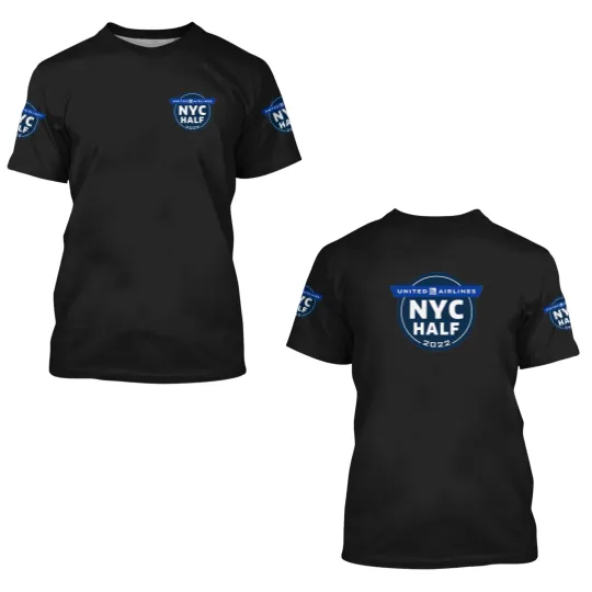 Discover New York Half Marathon 3D T Shirts