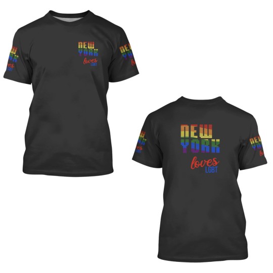Discover New York loves LGBT 3D T Shirts
