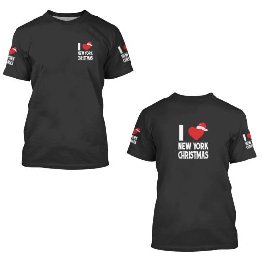 Discover Christmastime is here in New York City 3D T Shirts