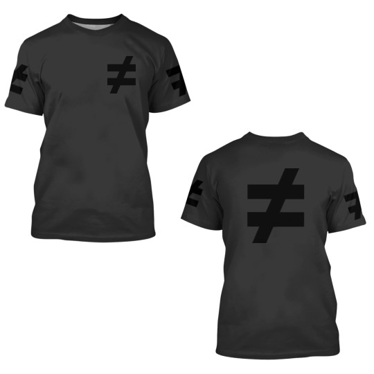Discover Not Equal To 2 3D T Shirts
