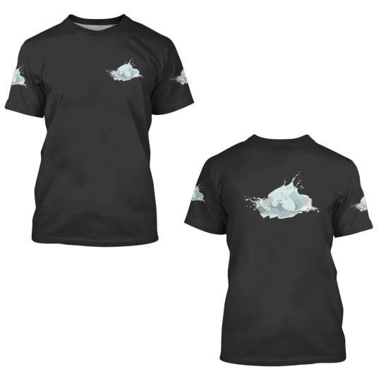 Discover Water Splash 3D T Shirts