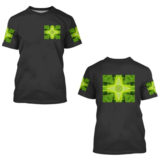 Discover ABSTRACT PAINTED GEOMETRIC ART BREADFRUIT PATTERN. 3D T Shirts