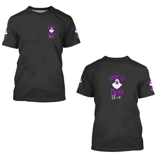 Discover Halloween Humor 2020 Is Boo Sheet Funny Face Mask 3D T Shirts