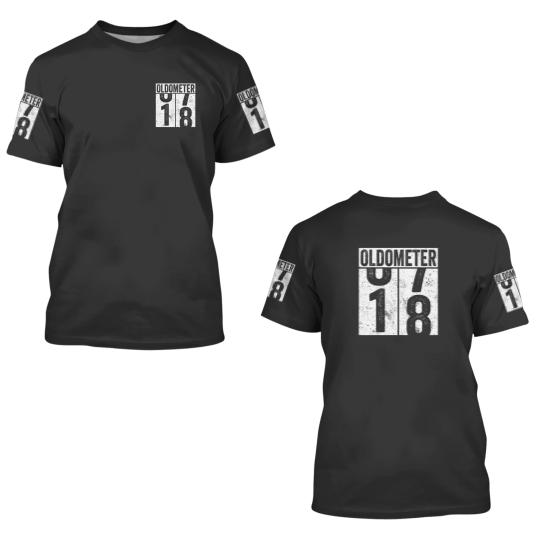 Discover 18 Years Old Oldometer Essential 3D T Shirts
