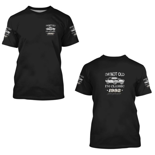 Discover Mens 30Th Birthday I'm Not Old I'm Classic, Funny 3D T Shirts