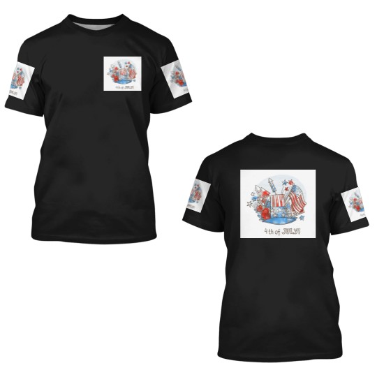 Discover Happy 4th of July 3D T Shirts