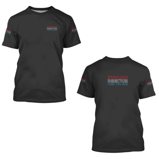 Discover Fireworks Director If I Run You Run 4Th July 3D T Shirts