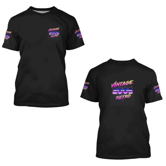 Discover Retro Vintage 80S 17Th Gift Birthday Men Women Vin 3D T Shirts