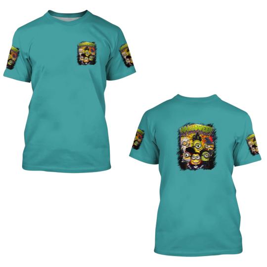 Discover Minions Halloween 3D T Shirts Unisex Jersey Short Sleeve 3D T Shirts