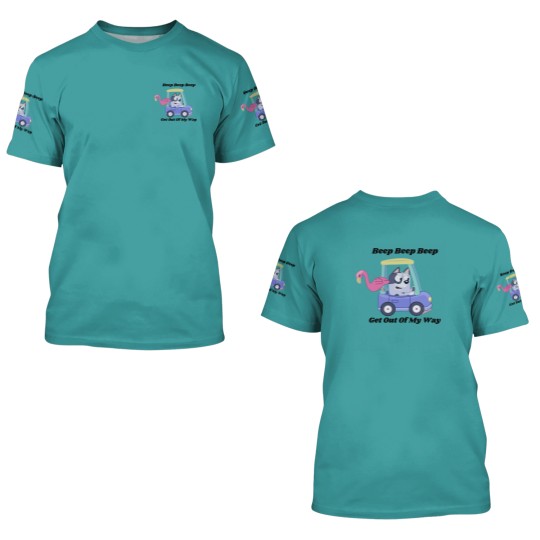 Discover Get Out Of My Way Muffin 3D T Shirts, Muffin BlueyDad 3D T Shirts