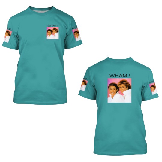 Discover George Michael Wham 3D T Shirts, George Michael Last Christmas 3D T Shirts