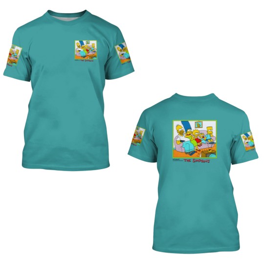 Discover The Simpsons Vintage 3D T Shirts