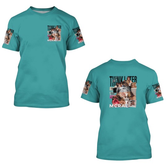 Discover Tate Mcrae 3D T Shirts, Think Later World Tour 2024 3D T Shirts