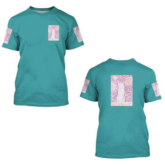 Discover Sailor Moon Cat, Luna Artemis 3D T Shirts