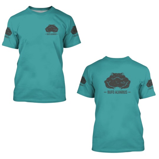 Discover Bufo Alvarius Colorado River Toad 3D T Shirts