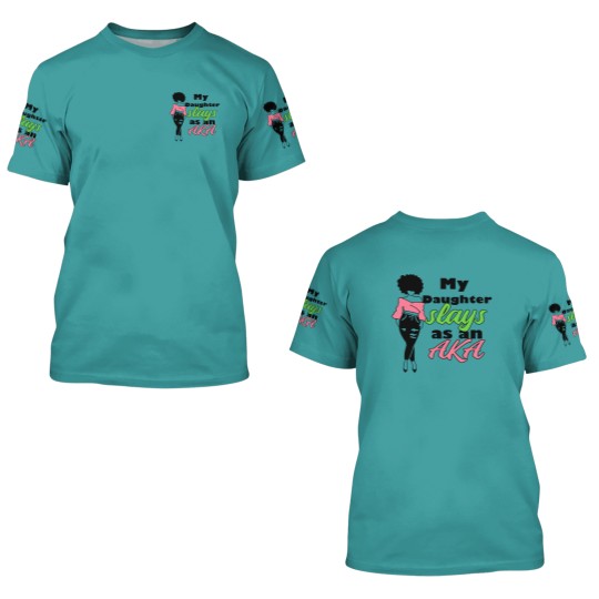 Discover AKA Sorority Daughter Paraphernalia Gift For Mom 3D T Shirts