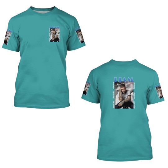 Discover Liam Payne Tribute Graphic 3D T-Shirt, RIP 1993-2024