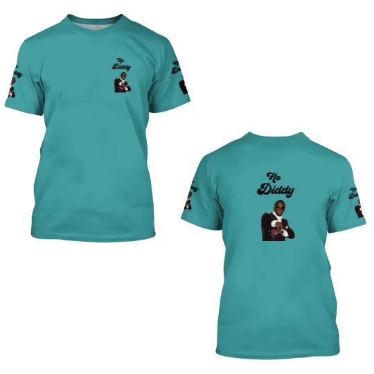 Discover No Diddy 3D T Shirts | Funny Parody | P Diddy | Hilarious Gift for Her