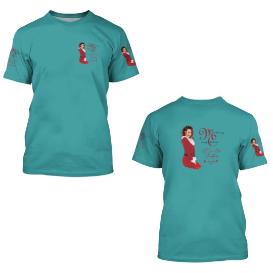 Discover Mariah Carey Christmas 3D T-Shirts