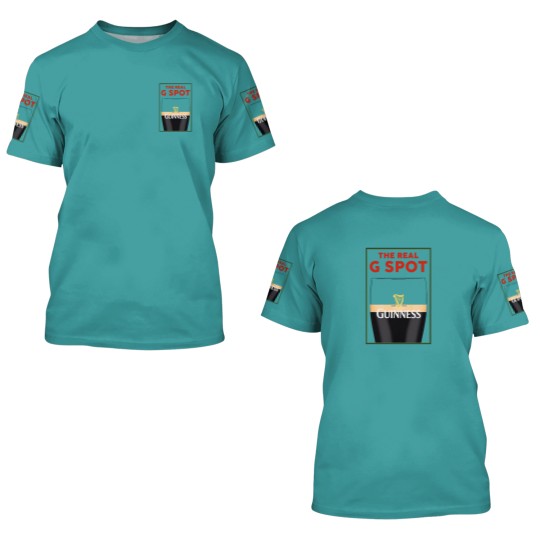 Discover Guinness Vintage 3D T Shirts, Split the G, Funny 3D T Shirts
