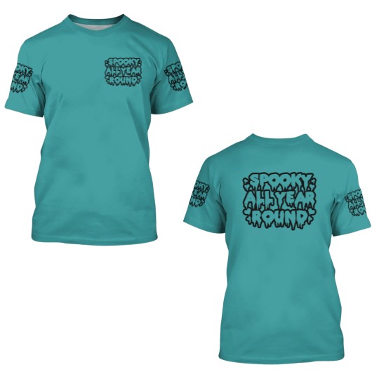 Discover Spooky All Year Round 3D T Shirts