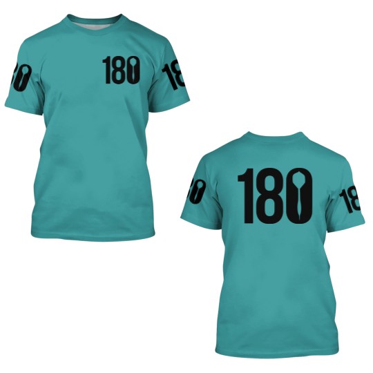 Discover 180 dart 3D T Shirts