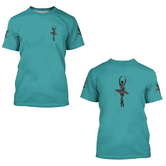 Discover Ballet Dancer 3D T Shirts