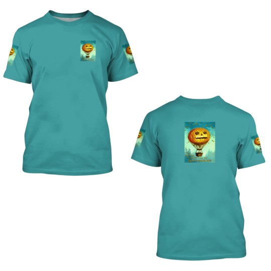 Discover Jack O' Lantern Air Balloon 3D T Shirts