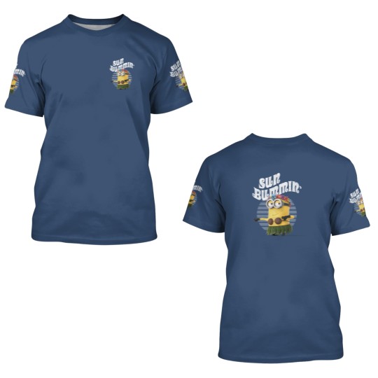 Discover Despicable Me Minions Bob Sun Bummin Hula Graphic 3D T Shirts