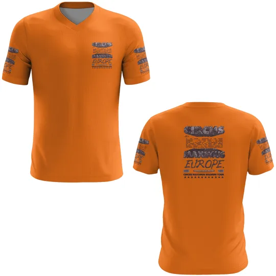 Discover Travis Europe Tour 3D T Shirts, Circus Maximus Fan Merchandise