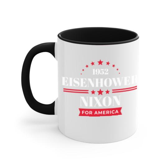 Discover Eisenhower Nixon Accent Mugs Accent Mugs Ike 1952 Campai Accent Mugs