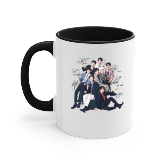Discover Bts Accent Mugs, Bts Sign Accent Mugs, BTS Group Accent Mugs