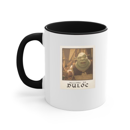 Discover Shrek Welcome To Duloc Shrek And Donkey Polaroid Accent Mugs