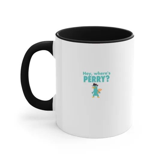 Discover Hey, Where's Perry? - Phineas - Accent Mugs
