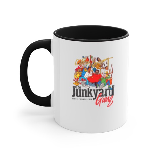 Discover The Junkyard Gang - Fat Albert - Accent Mugs