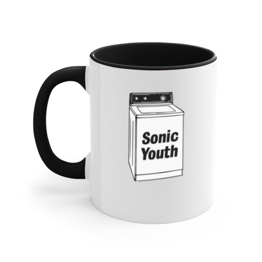 Discover Vintage Sonnic Youth Washing Machine Experimental Accent Mugs
