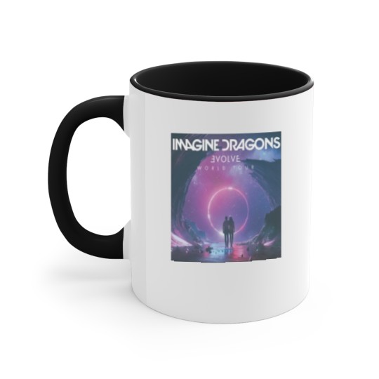 Discover Imagine dragons Classic Kids Accent Mugs