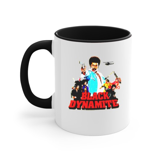 Discover Black Dynamite Accent Mugs