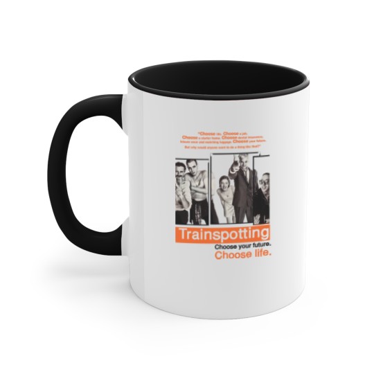 Discover Vintage Accent Mugs Trainspotting NATURAL color Men Woman Unisex Accent Mugs